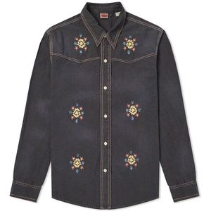 LEVI'S VINTAGE CLOTHING ROCKERS CHAMBRAY SHIRT